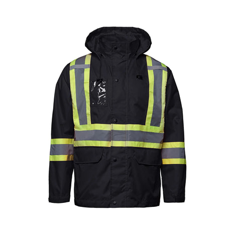 CX2 Hi-Vis Raincoat with Detachable Hood Style L01205