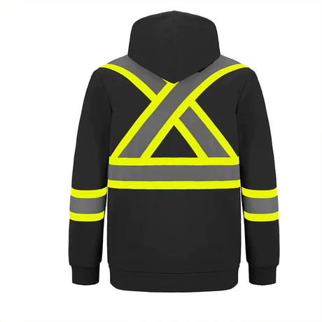 CX2 Infinity Hi-Vis Full Zip Polyester Fleece Hoodie - Style L01380