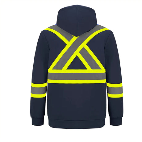 CX2 Infinity Hi-Vis Full Zip Polyester Fleece Hoodie - Style L01380