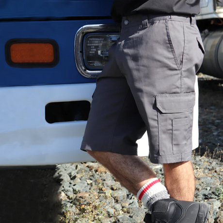 Cargo Short with Flexible Waist by GATTS Workwear - Style MRB-011S