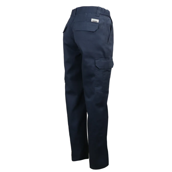 Cargo Pant with Flexible Waist by GATTS Workwear - Style MRB-011 - Unhemmed Version