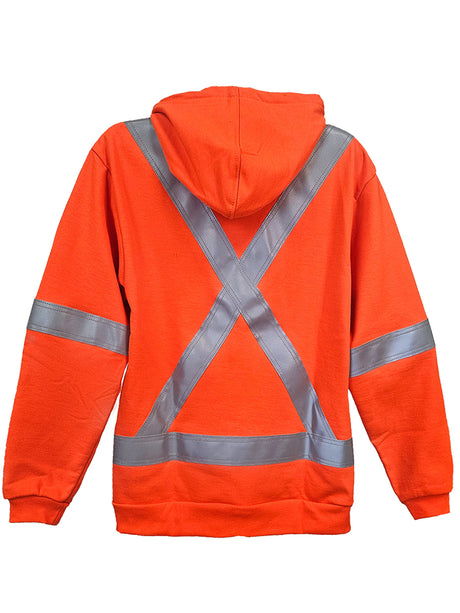 Striped FR Fleece Hoodie by IFR Workwear -Style 826