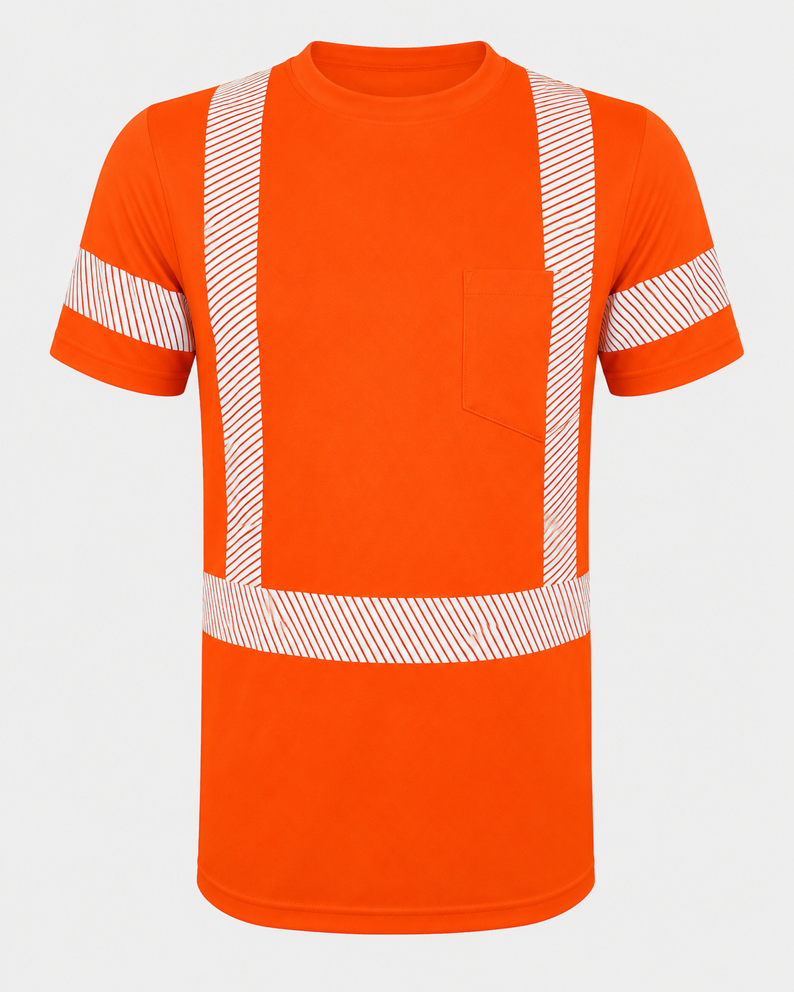 Hi-Visibility Short Sleeve Shirt By GATTS Workwear - Style STX2SS