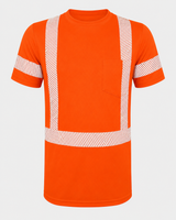 Hi-Visibility Short Sleeve Shirt By GATTS Workwear - Style STX2SS