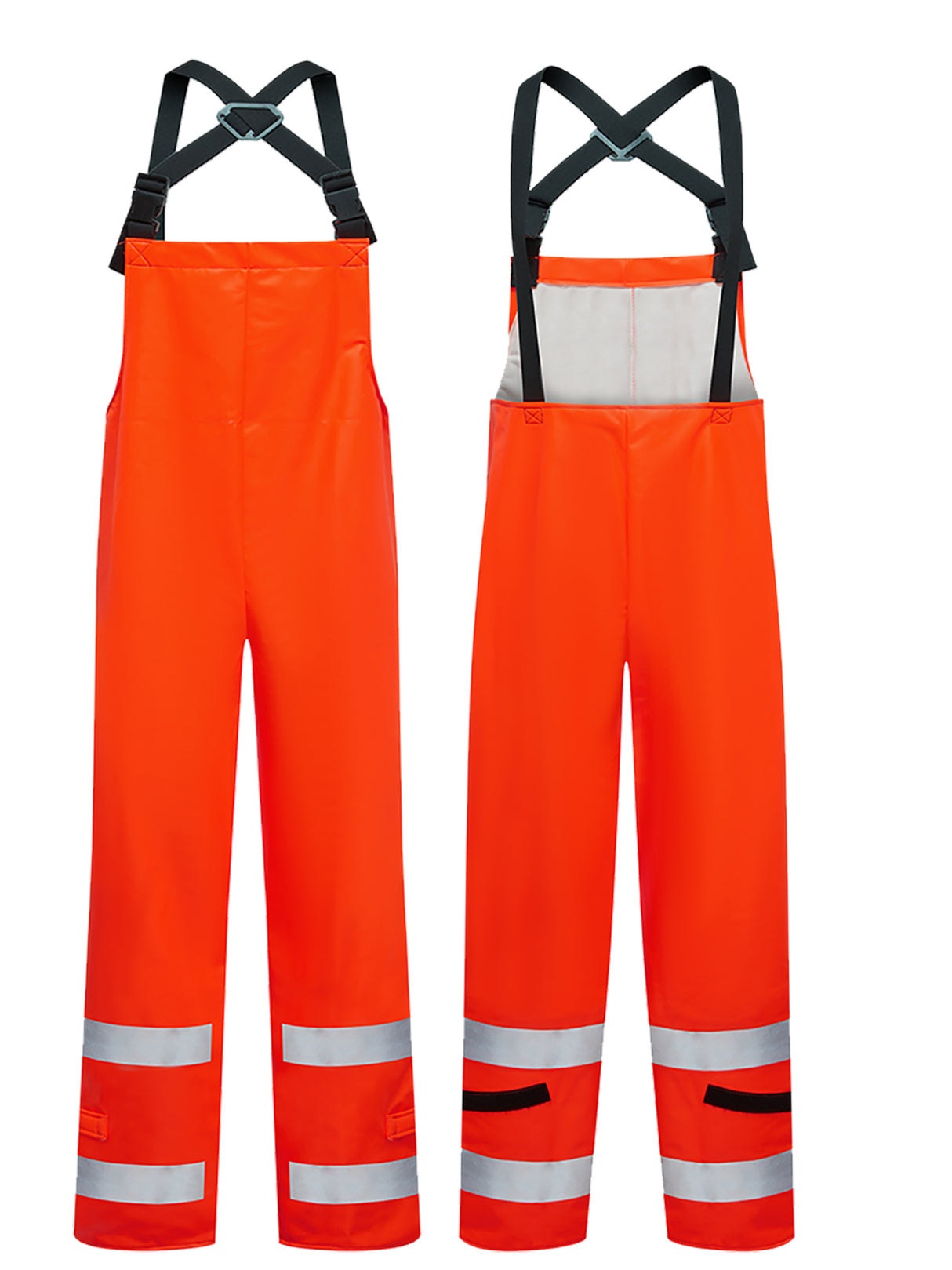 FLEXARC 10 oz Polyurethane/FR Cotton Bib Pants By IFR Workwear – Style RWSO7215BT
