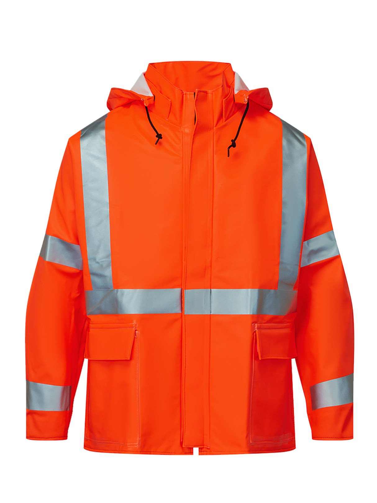 FLEXARC 10 oz Polyurethane/FR Cotton Rain Jacket By IFR Workwear – Style RWSO7215SJ