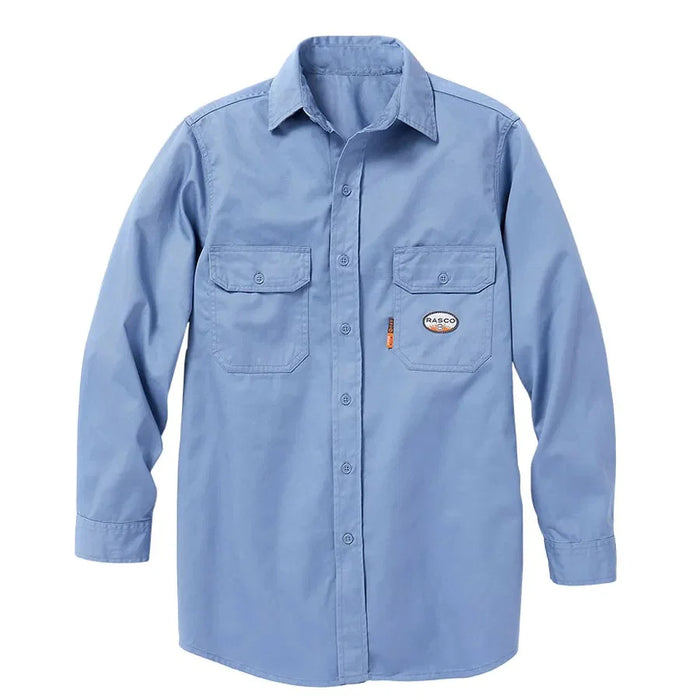 Rasco 7.5oz. FR Flamesheild 100% Cotton Twill Uniform Shirt - Style FR1303