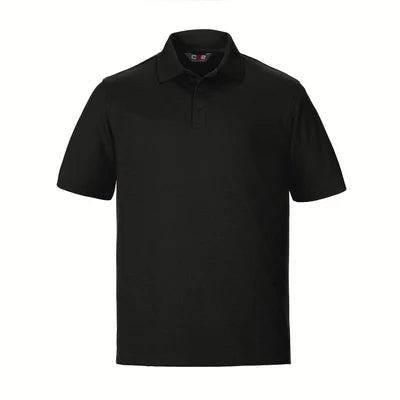 CX2 Ace Men s Short Sleeve Pique Mesh Polo Shirt Style S05735 Black Small