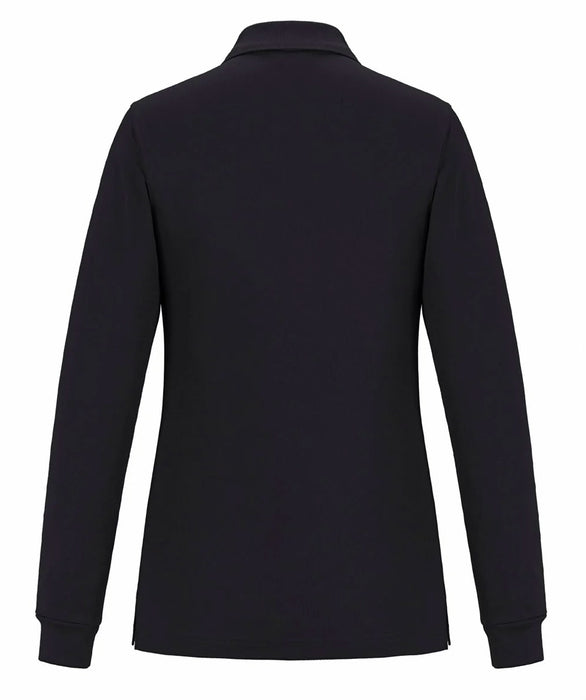 CX2 Birdie - Ladies Long Sleeve Pique Mesh Polo Shirt, Style S05738