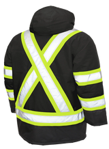 Poly Oxford Lined Safety Parka by Tough Duck - Style S176