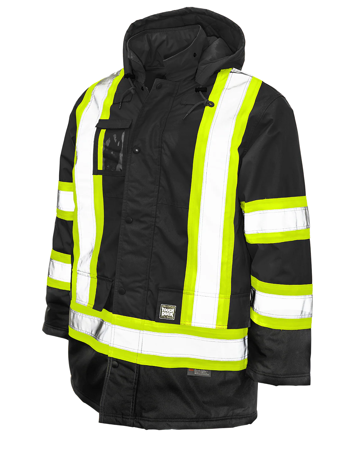 Poly Oxford Lined Safety Parka by Tough Duck - Style S176