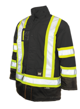 Poly Oxford Lined Safety Parka by Tough Duck - Style S176