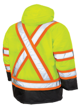 Poly Oxford Lined Safety Parka by Tough Duck - Style S176