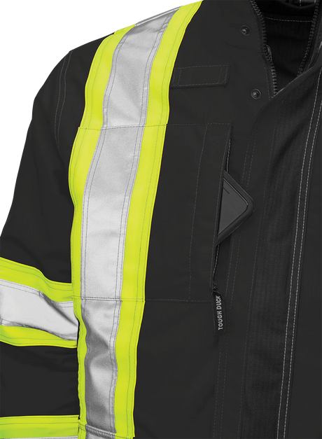 Ripstop 4-In-1 Safety Jacket by Tough Duck - Style S187