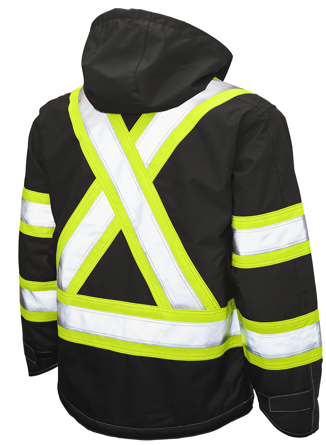 Ripstop Fleece Lined Safety Jacket by Tough Duck - Style S245