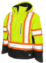 Ripstop Fleece Lined Safety Jacket by Tough Duck - Style S245