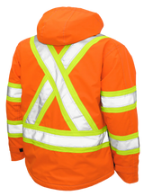 Ripstop Fleece Lined Safety Jacket by Tough Duck - Style S245