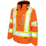 Ripstop Fleece Lined Safety Jacket by Tough Duck - Style S245