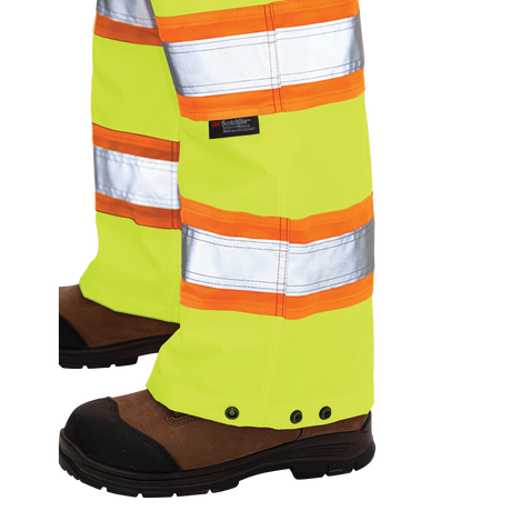 Hi-Vis Ripstop Safety Rain Pant by Tough Duck - Style S374