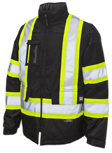 Poly Oxford 5-in-1 Safety Jacket by Tough Duck - Style S426