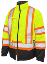 Poly Oxford 5-in-1 Safety Jacket by Tough Duck - Style S426