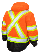 Poly Oxford 5-in-1 Safety Jacket by Tough Duck - Style S426