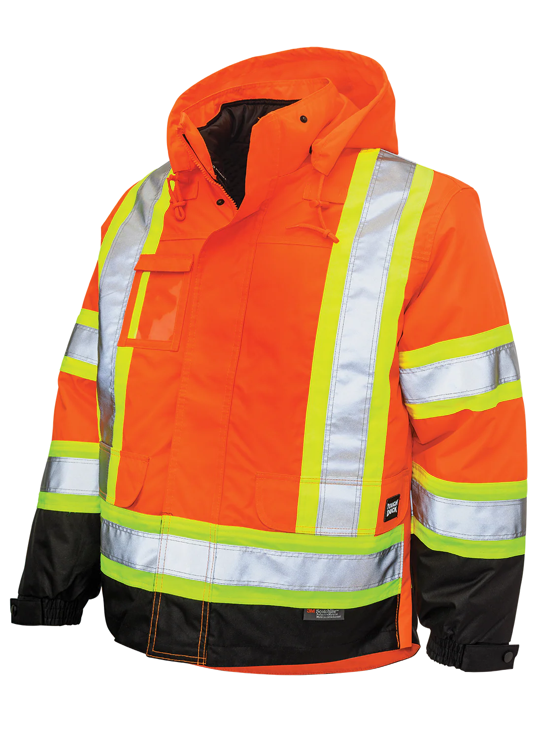 Poly Oxford 5-in-1 Safety Jacket by Tough Duck - Style S426