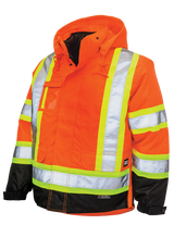 Poly Oxford 5-in-1 Safety Jacket by Tough Duck - Style S426
