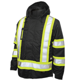 Poly Oxford 5-in-1 Safety Jacket by Tough Duck - Style S426