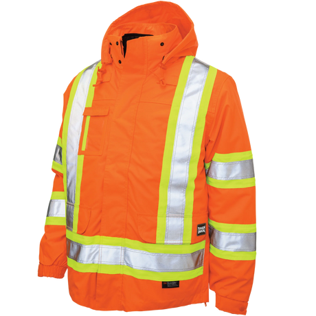 Poly Oxford 5-in-1 Safety Jacket by Tough Duck - Style S426