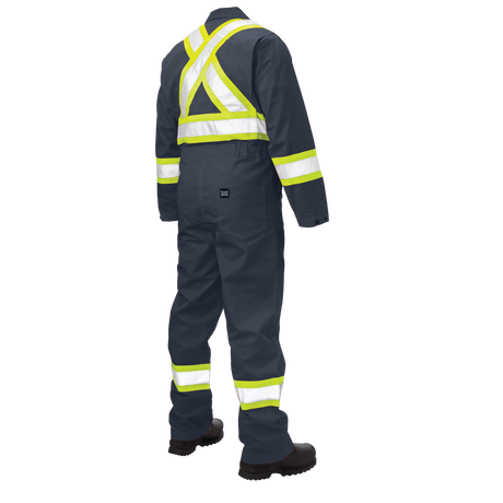 Unlined Twill Safety Coverall by Tough Duck - Style S792