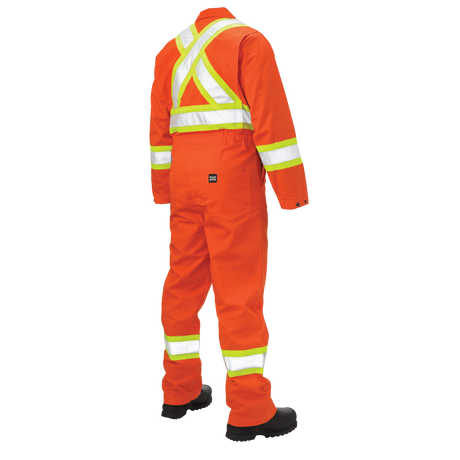 Unlined Twill Safety Coverall by Tough Duck - Style S792
