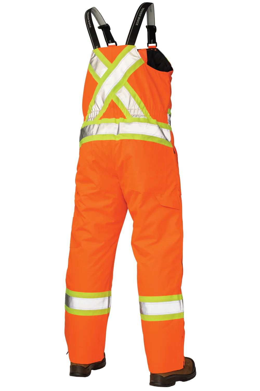 Poly Oxford Insulated Safety Bib Overall By Tough Duck - Style S798