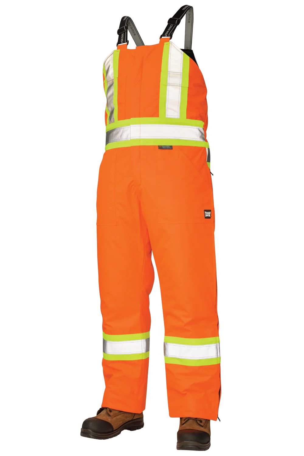 Poly Oxford Insulated Safety Bib Overall By Tough Duck - Style S798