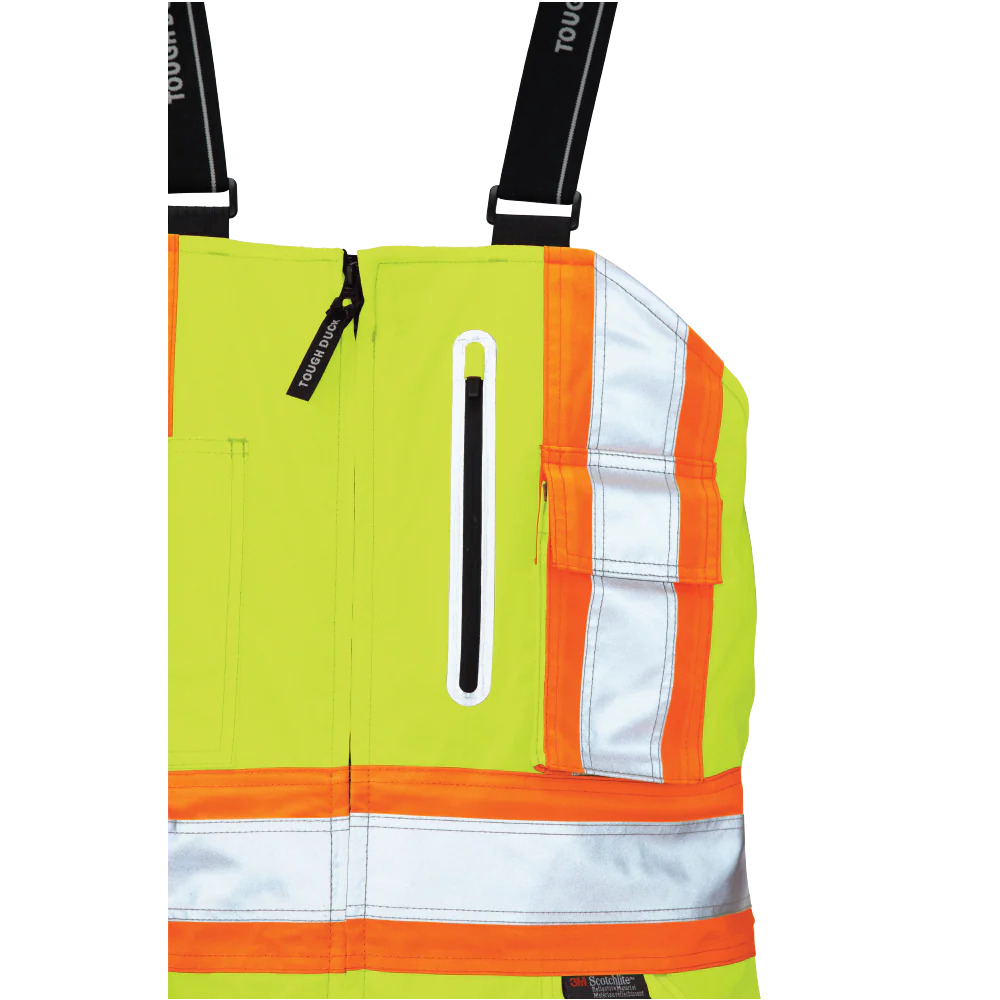 Ripstop Insulated Safety Bib Overall by Tough Duck - Style S876