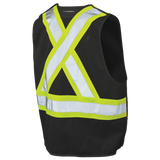 Mesh 5-Point Tear-Away Safety Vest by Tough Duck - Style S9i0