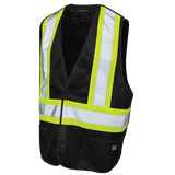 Mesh 5-Point Tear-Away Safety Vest by Tough Duck - Style S9i0
