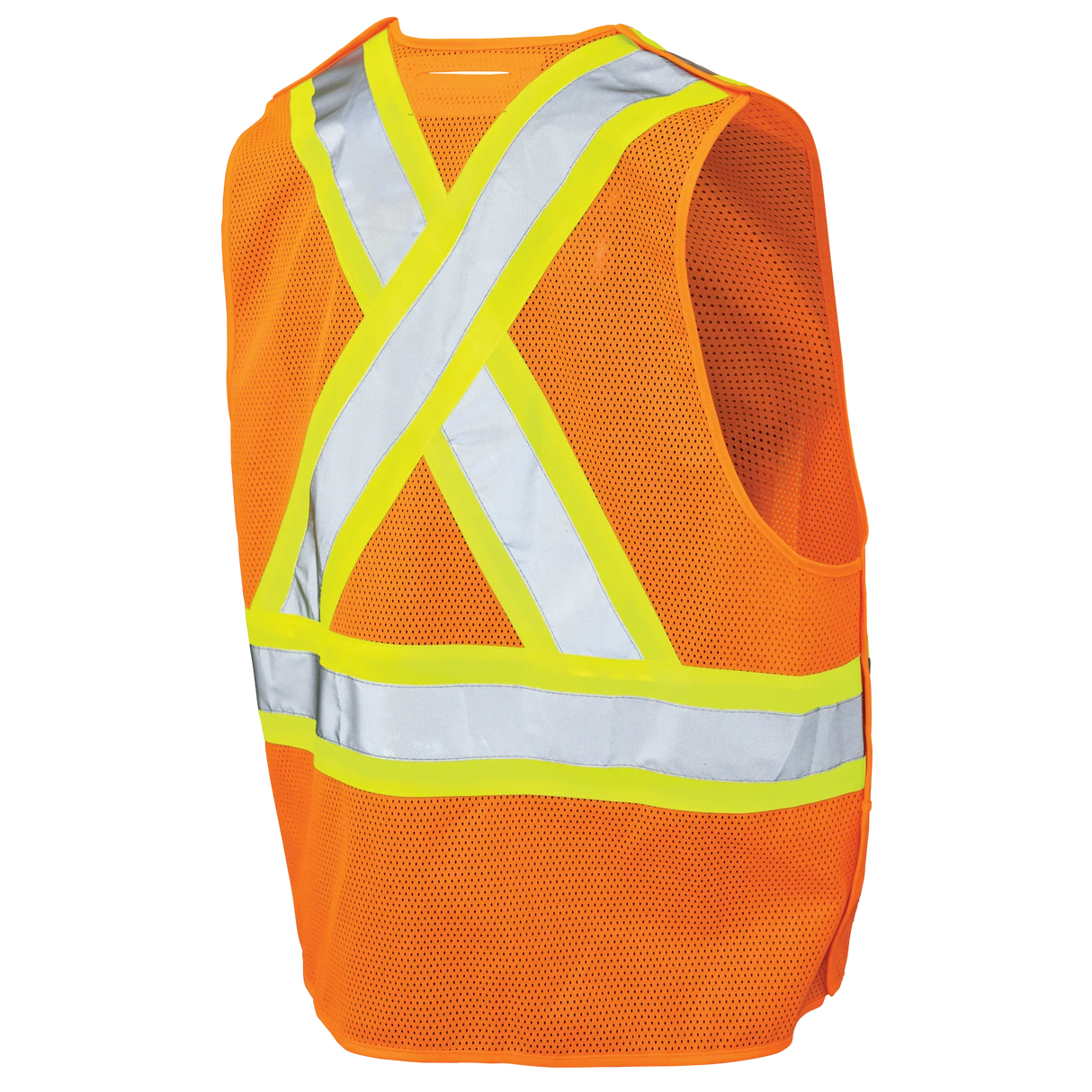 Mesh 5-Point Tear-Away Safety Vest by Tough Duck - Style S9i0