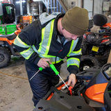 Fleece Thermal Lined Safety Hoodie by Tough Duck - Style SJ16