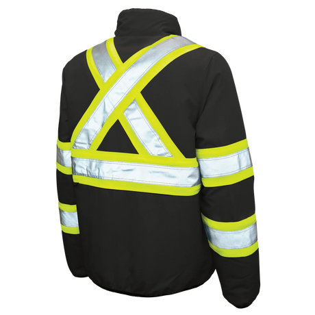 Ripstop Reversible Safety Jacket by Tough Duck - Style SJ27