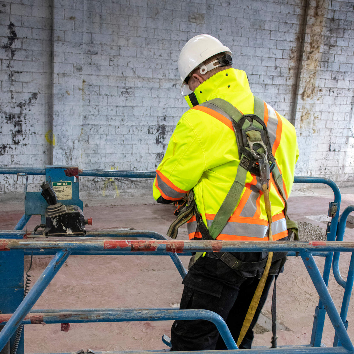 Ripstop Safety Hi-Vis Shell by Tough Duck - Style SJ28