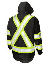 Ripstop Safety Hi-Vis Shell by Tough Duck - Style SJ28