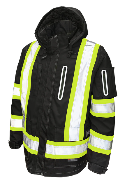 Ripstop Safety Hi-Vis Shell by Tough Duck - Style SJ28