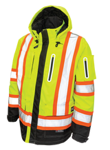 Ripstop Safety Hi-Vis Shell by Tough Duck - Style SJ28