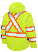 Insulated Flex Safety Jacket by Tough Duck - Style SJ40