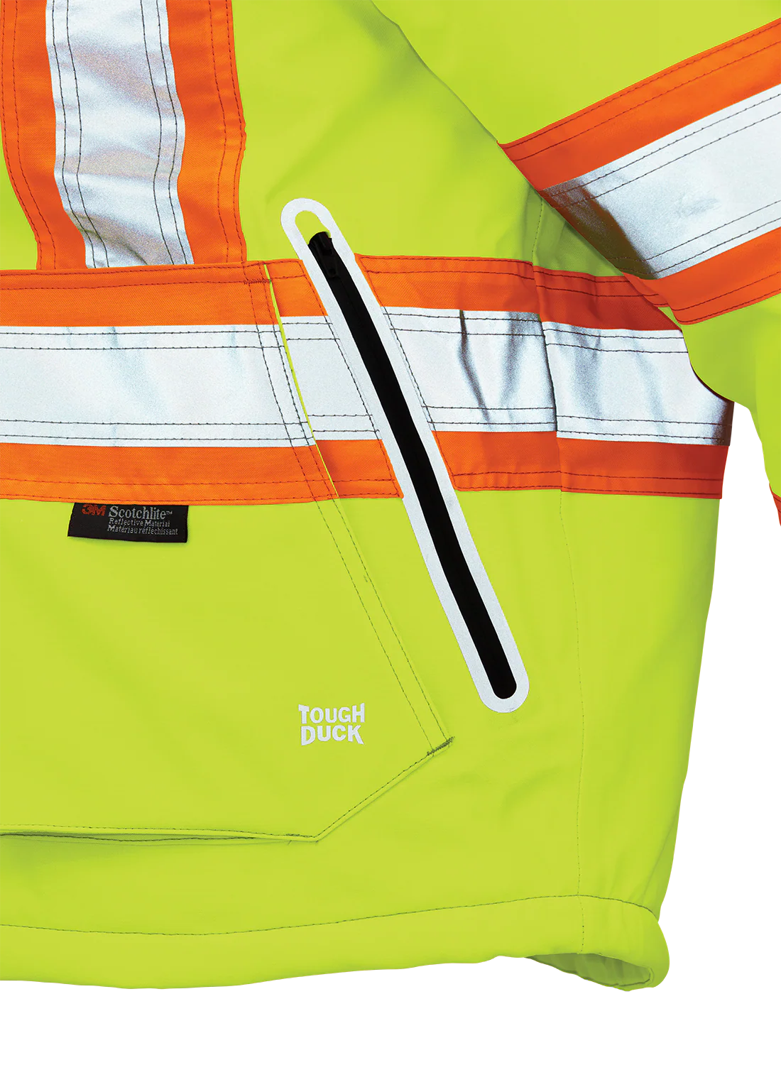 Insulated Flex Safety Jacket by Tough Duck - Style SJ40