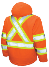 Insulated Flex Safety Jacket by Tough Duck - Style SJ40