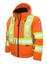 Insulated Flex Safety Jacket by Tough Duck - Style SJ40