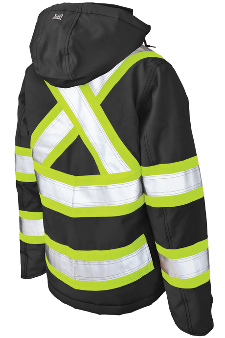 Women's Insulated Flex Safety Jacket by Tough Duck - Style SJ41