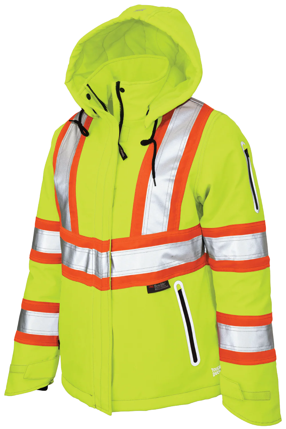 Women's Insulated Flex Safety Jacket by Tough Duck - Style SJ41